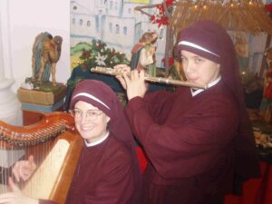 Sr. Maria Stella and Sr. Catherine Marie, two members of the order of Sisters in Jesus the Lord, who are now living in the Russian Far East.